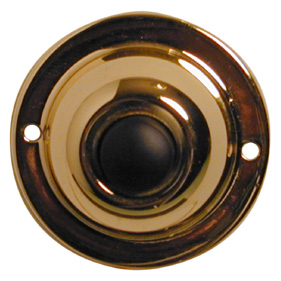 13⁄4" Round, Sprayed Brass