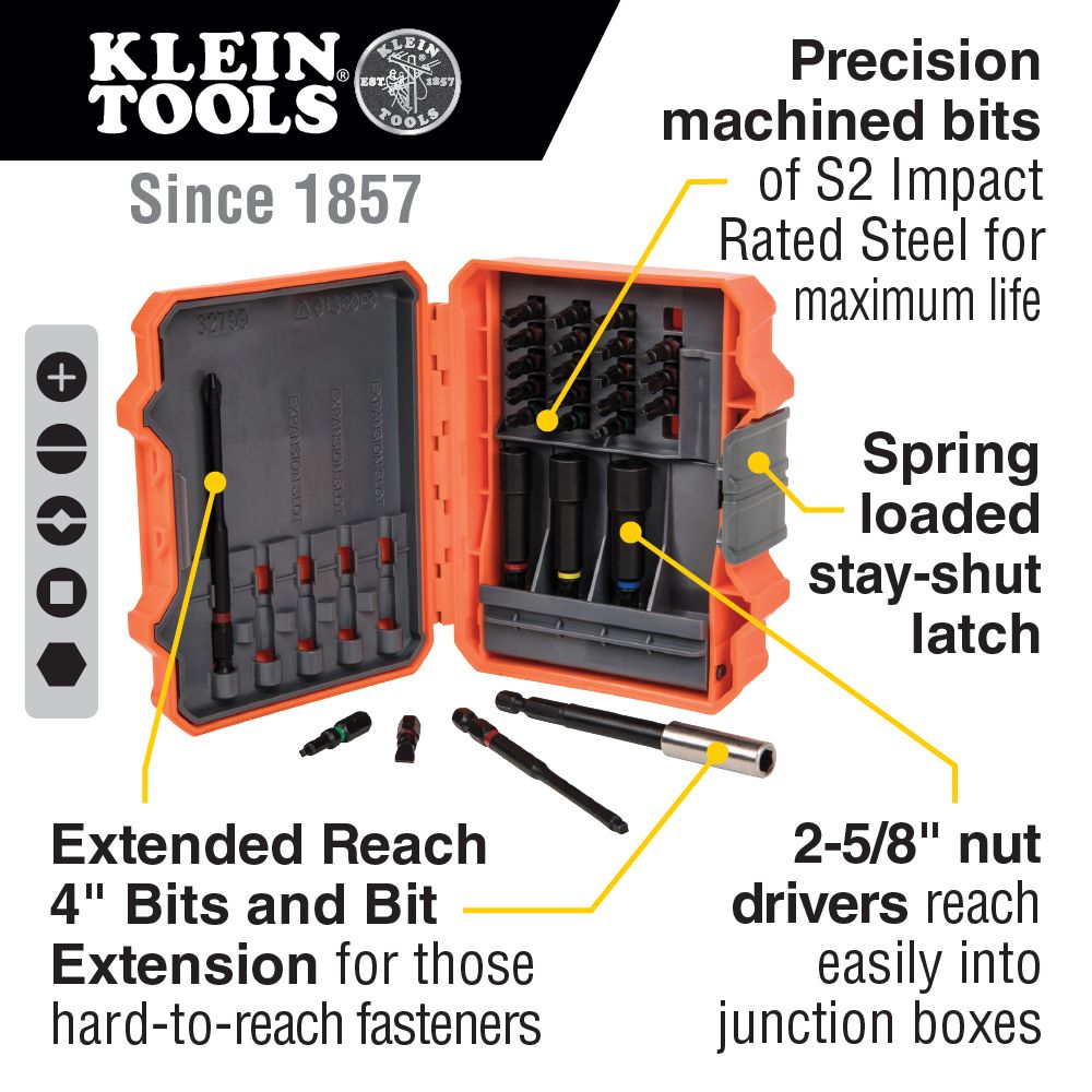 Pro Impact Power Bit Set, 26 Piece