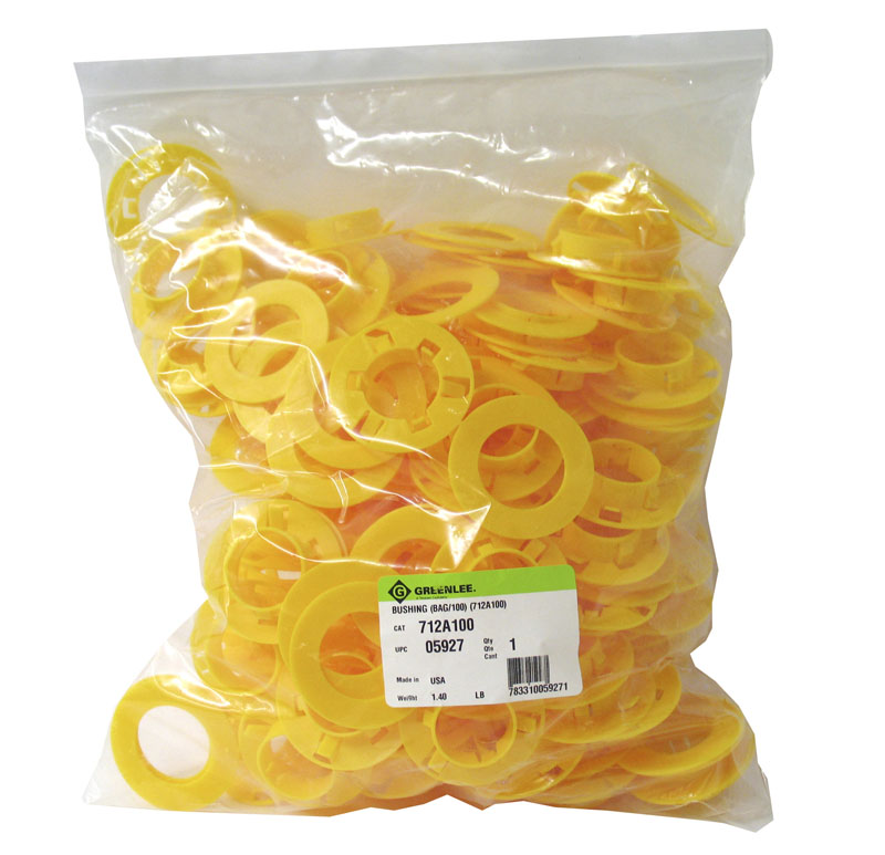 Bushing Yellow, Metal Stud (BAG/100)