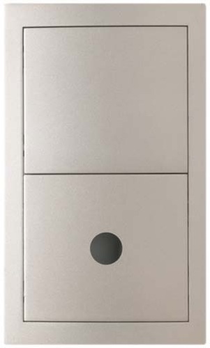 2 MODULE FRAME W/POSTAL LOCK PROVISION FOR GF/GH SYSTEM