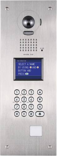 STAINLESS STEEL 10-KEY VIDEO ENTRANCE PANEL