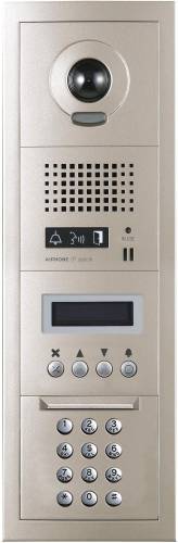 10-KEY VIDEO ENTRANCE PANEL KIT, 1x4 SIZE