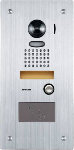 JK FLUSH MOUNT COLOR VANDAL DOOR STATION, STAINLESS STEEL