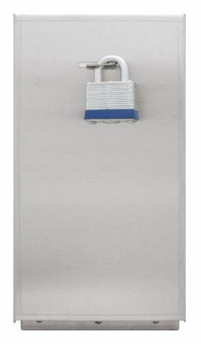 LOCKING SS VIDEO DOOR STATION COVER FOR JF/JK-DV & JF/JK-DVF