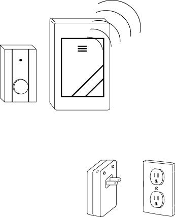 Wireless Chime Battery Operated